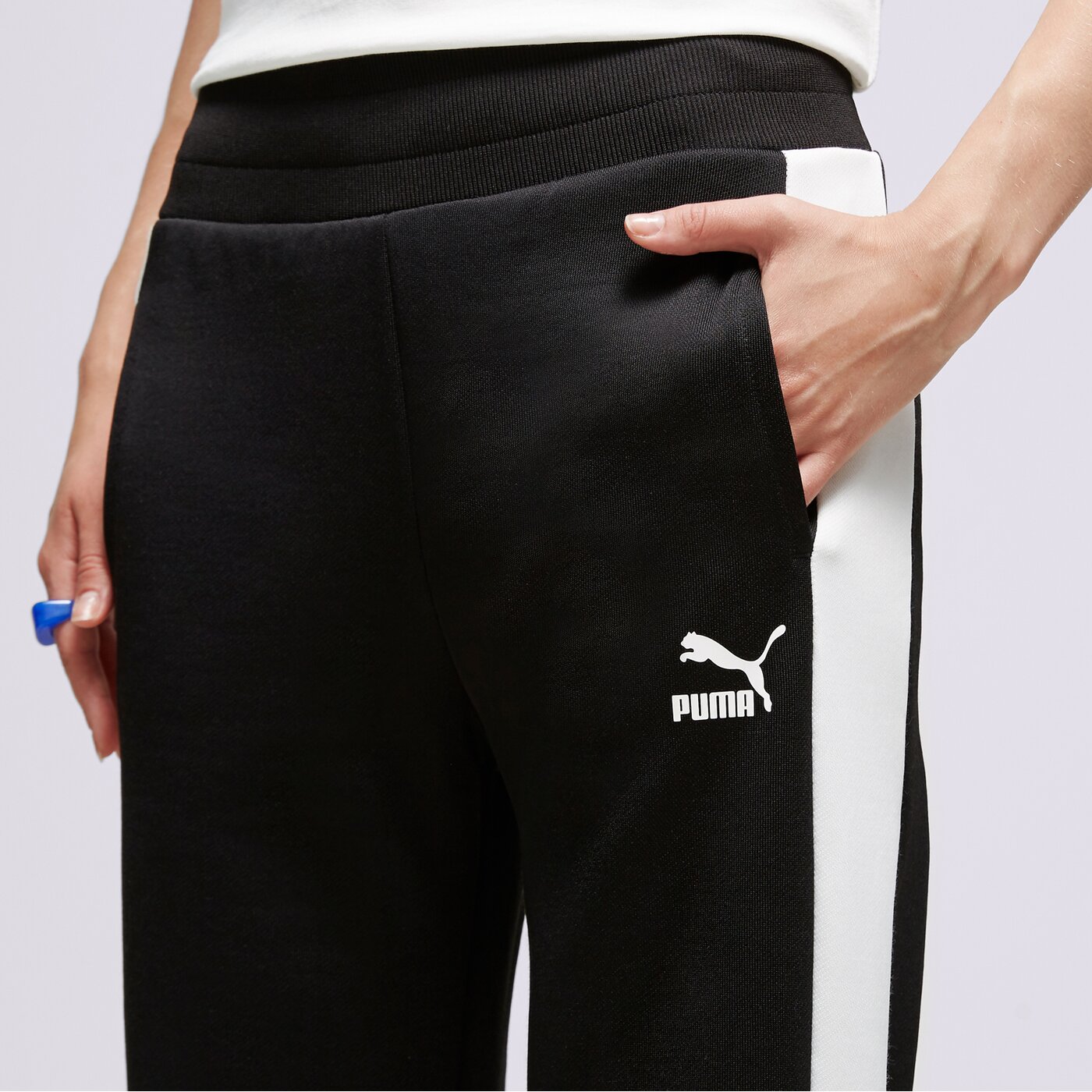 Дамски панталони PUMA ПАНТАЛОНИ 533520 533520 01 цвят черен