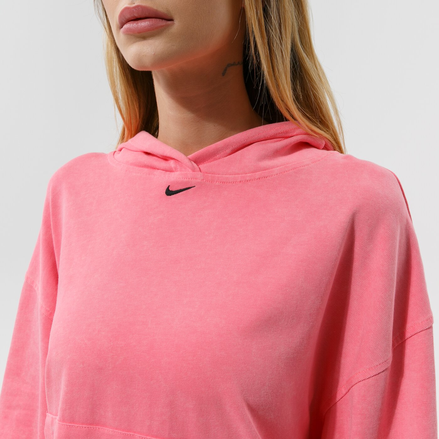 Дамски суичър NIKE СУИТЧЪР С КАЧУЛКА W NSW WASH HOODIE cz9854-675 цвят розов