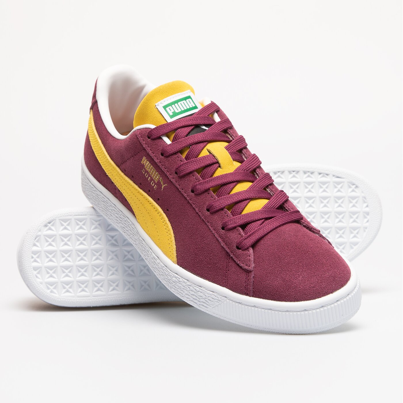 Мъжки маратонки PUMA SUEDE CLASSIC XXI 37491538 цвят бордо