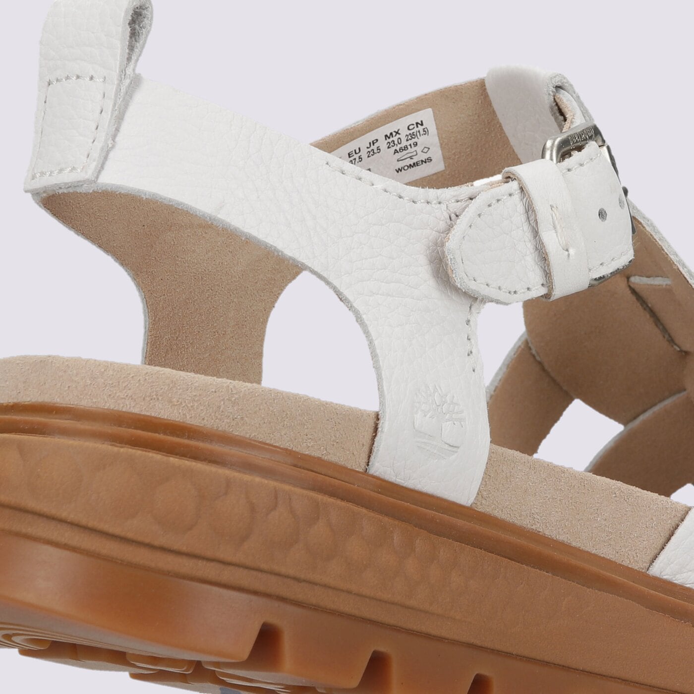 Дамски чехли и сандали TIMBERLAND RAY CITY SANDAL FISHERMAN tb0a2qvm1001 цвят бял