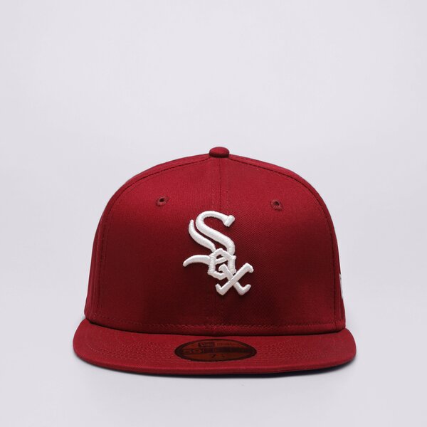 Мъжка шапка с козирка NEW ERA ШАПКА LE 5950 WHITE SOX CHICAGO WHITE SOX 60364430 цвят бордо