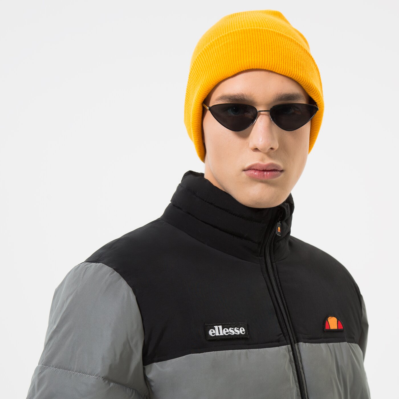 Мъжко зимно яке ELLESSE ЯКЕ ПУХЕН NEBULA JACKET BLK/RFLCTV shk12789037 цвят черен
