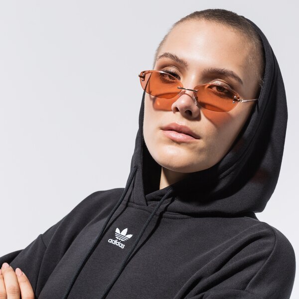 Дамски суичър ADIDAS СУИТЧЪР С КАЧУЛКА TREFOIL ESSENTIALS HOODIE gd4291 цвят черен