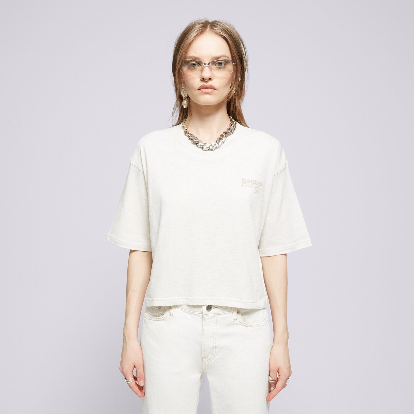 Дамска тениска REEBOK ТЕНИСКА RIE 100075401 цвят бежов