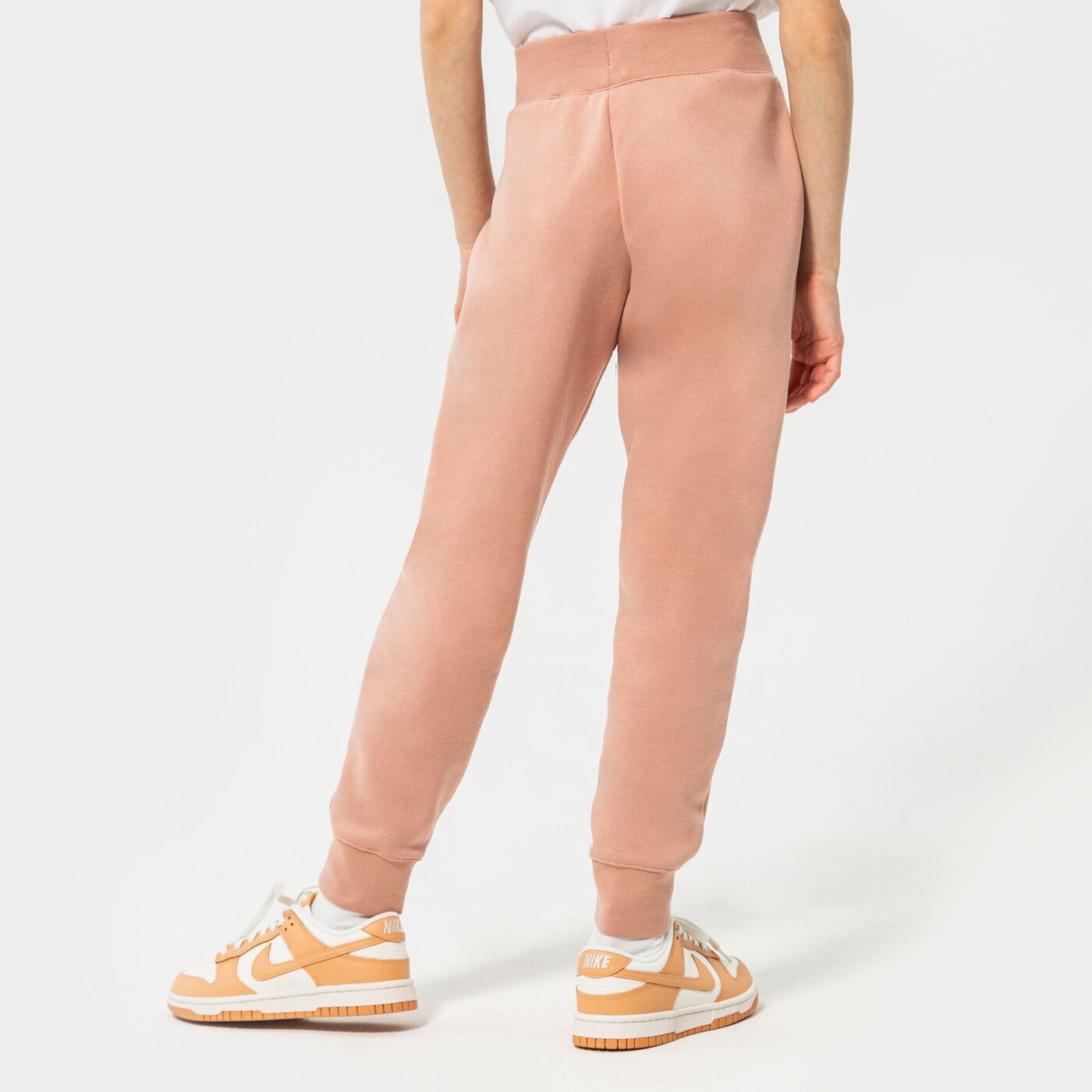 Детски панталони NIKE ПАНТАЛОНИ NIKE SPORTSWEAR CLUB FLEECE GIRL dc7207-609 цвят розов