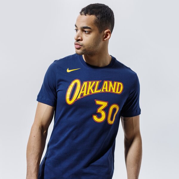 Мъжка тениска NIKE ТЕНИСКА GSW M NK TEE ES CE NN NBA ct9425-419 цвят тъмносин
