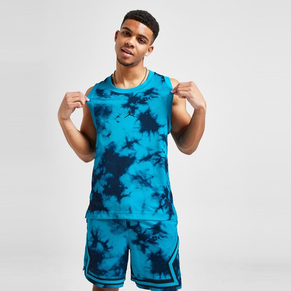 Мъжка тениска JORDAN ПОТНИК JDAN TIE DYE JERSEY BLUE TEE dz0565-446 цвят черен