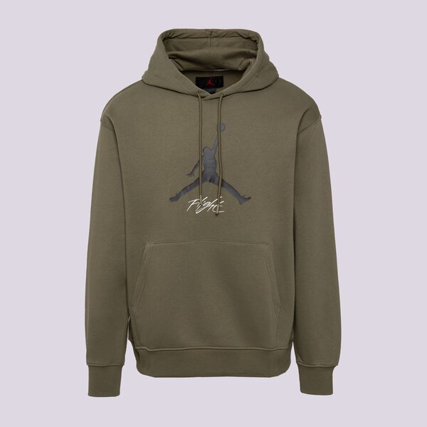 Мъжки суичър JORDAN СУИТЧЪР С КАЧУЛКА M J ESS FLC BASELINE HOODIE fd7545-222 цвят каки