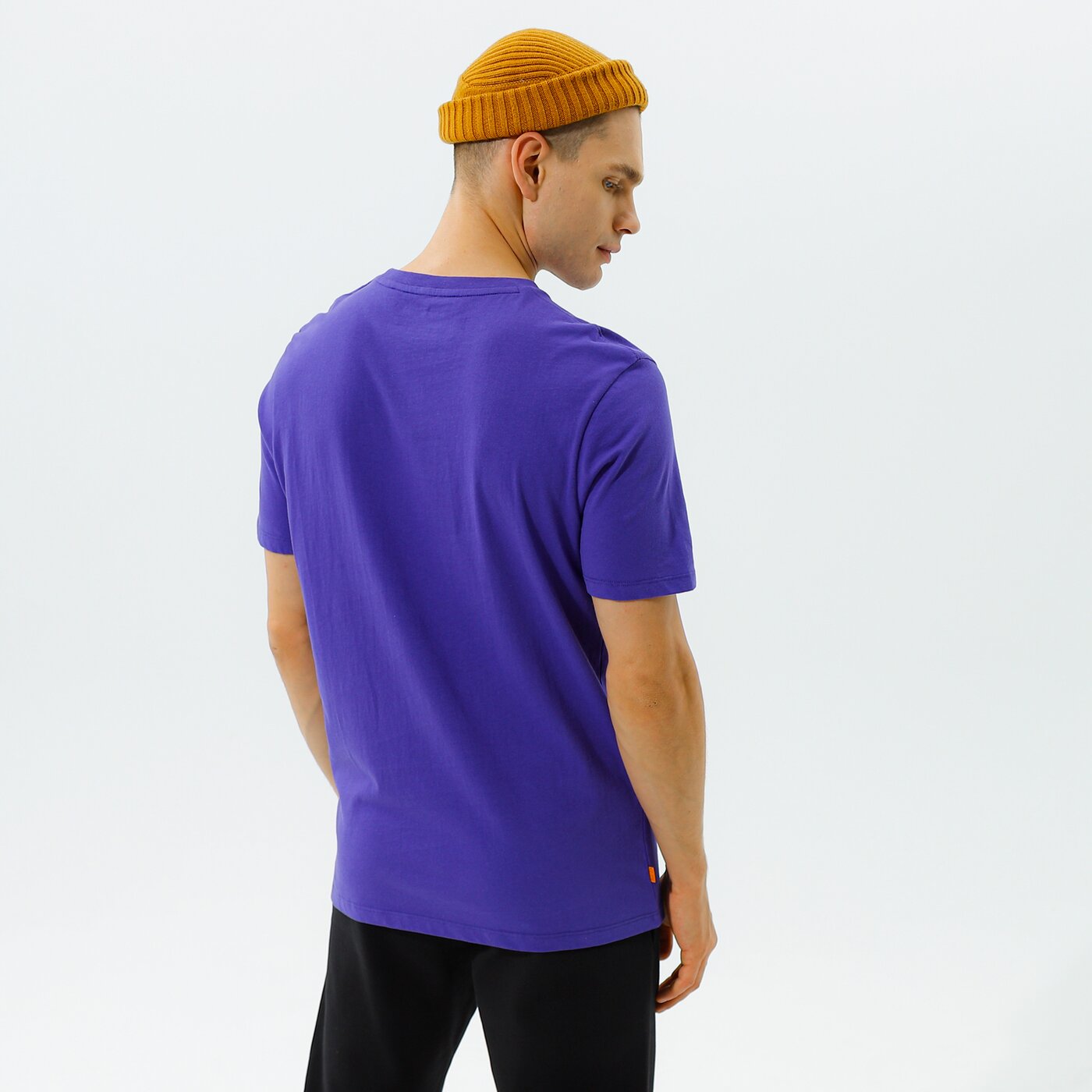 Мъжка тениска TIMBERLAND ТЕНИСКА YC SS STACK LOGO TEE tb0a2aj1cc61 цвят виолетов