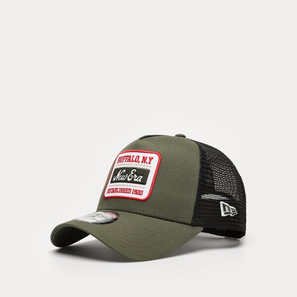 Мъжка шапка с козирка NEW ERA ШАПКА STATE PATCH TRUCKER NONE 60357959 цвят каки