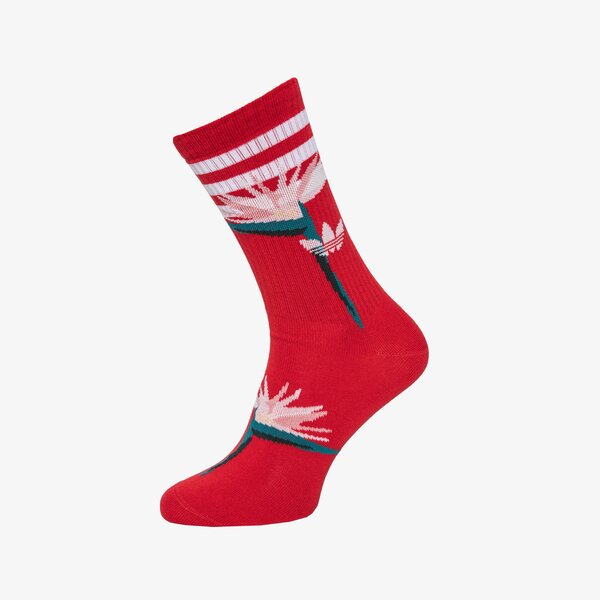 Дамски чорапи ADIDAS ЧОРАПИ CRW 2PP hk0354 цвят червен