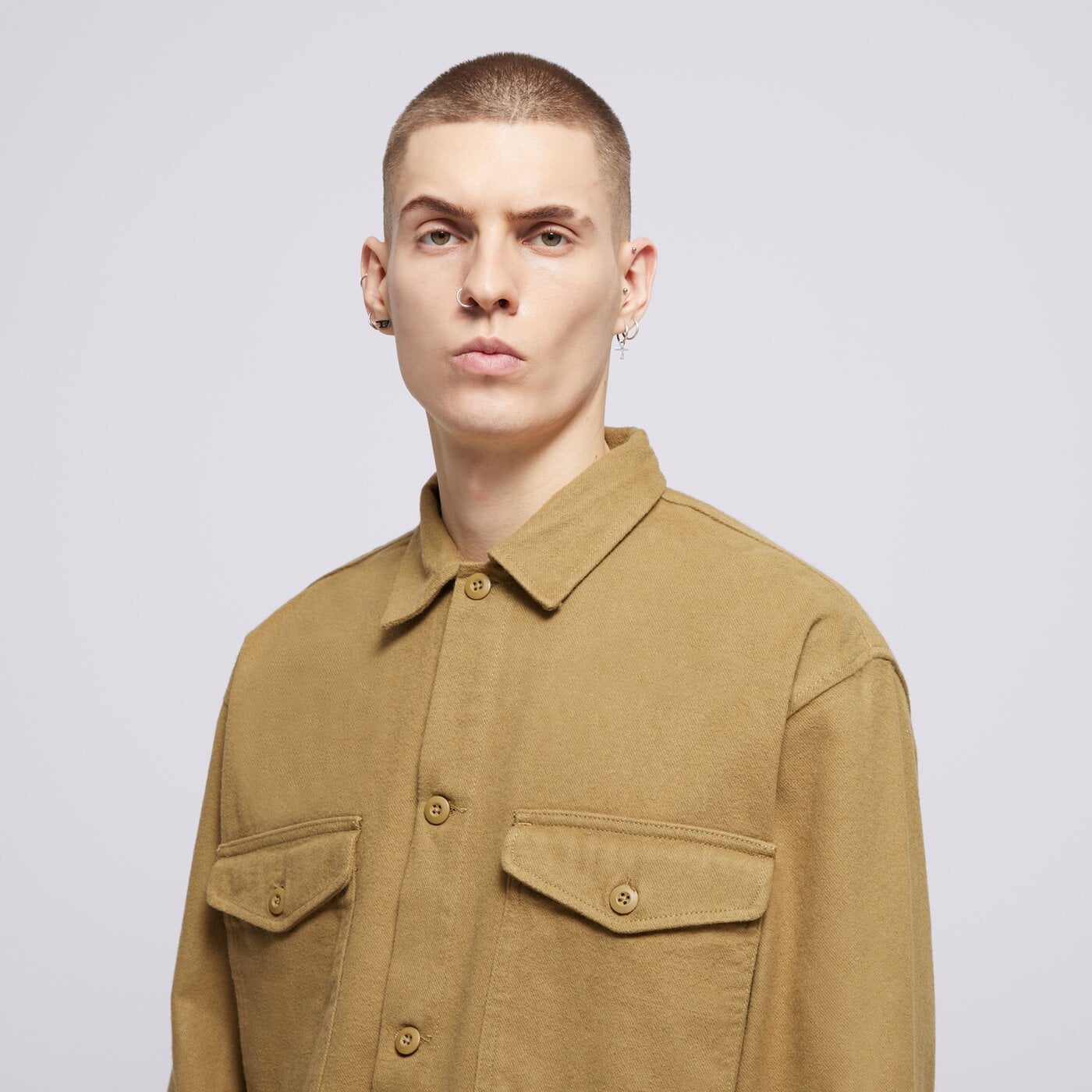 Мъжко зимно яке VANS ЯКЕ COLEGROVE SHACKET vn000jvbcuq цвят кафяв