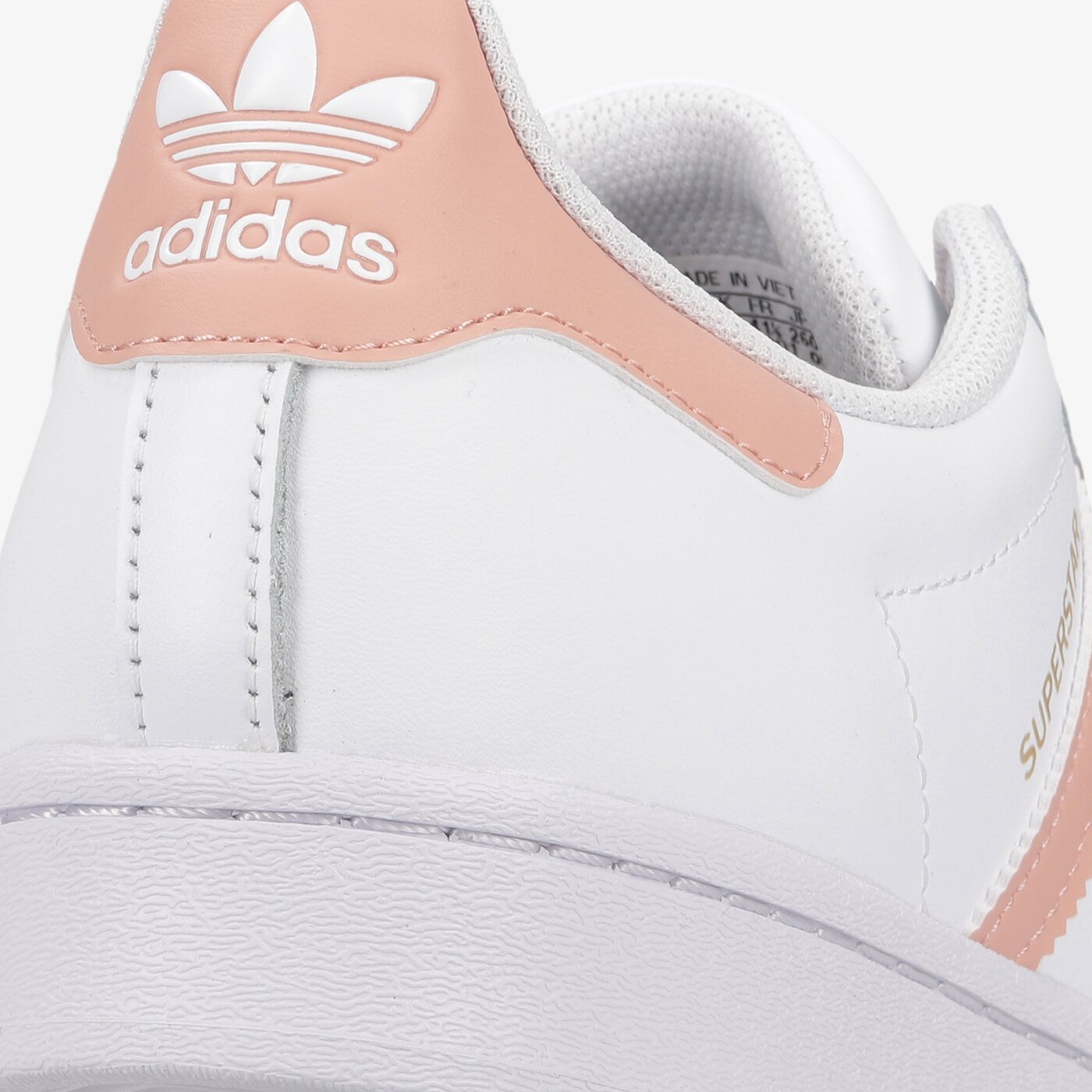 Мъжки маратонки ADIDAS SUPERSTAR  h00162 цвят бял