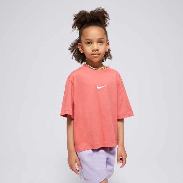 Детска тениска NIKE ТЕНИСКА SPORTSWEAR GIRL dh5750-655 цвят коралов