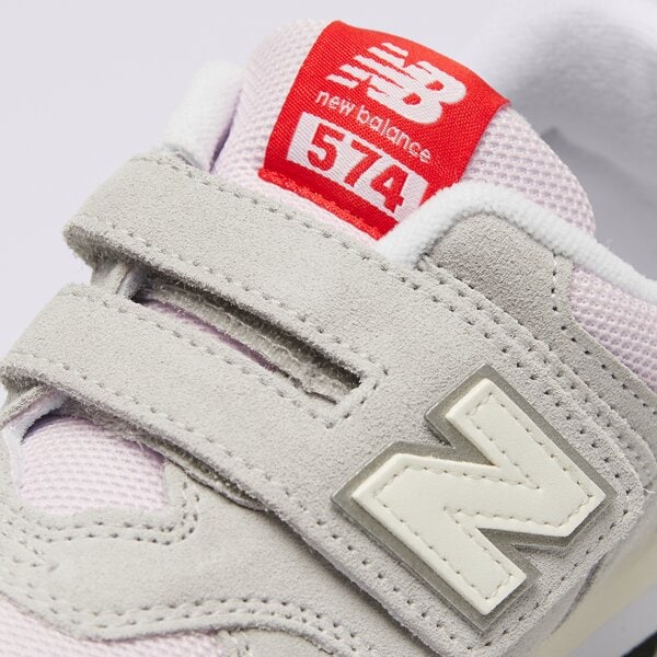 Детски маратонки NEW BALANCE 574  pv574gnk цвят сив