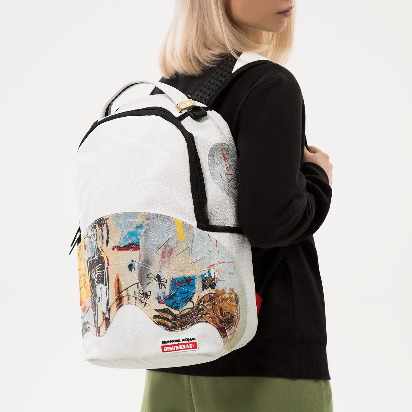 Детска раница SPRAYGROUND РАНИЦА BASQ W SHARKMOUTH 910b4169nsz цвят многоцветен