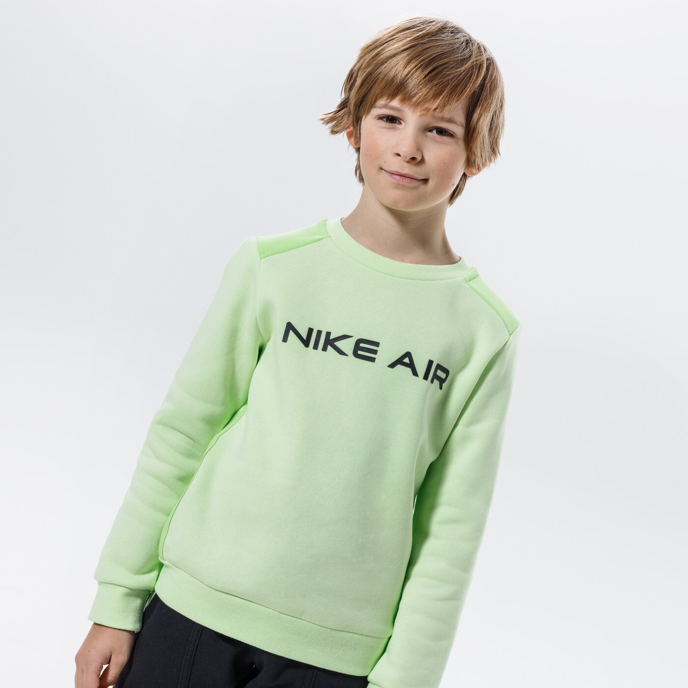 Детски суичър NIKE СУИТЧЪР AIR BOY da0703-383 цвят зелен