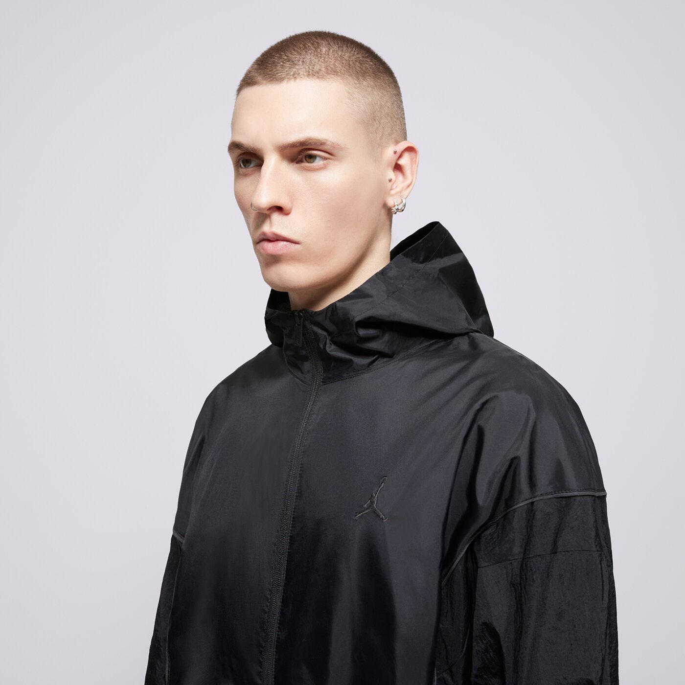 Мъжко преходно яке JORDAN ЯКЕ НАЙЛОН M J DRAFT JKT hf9333-010 цвят черен