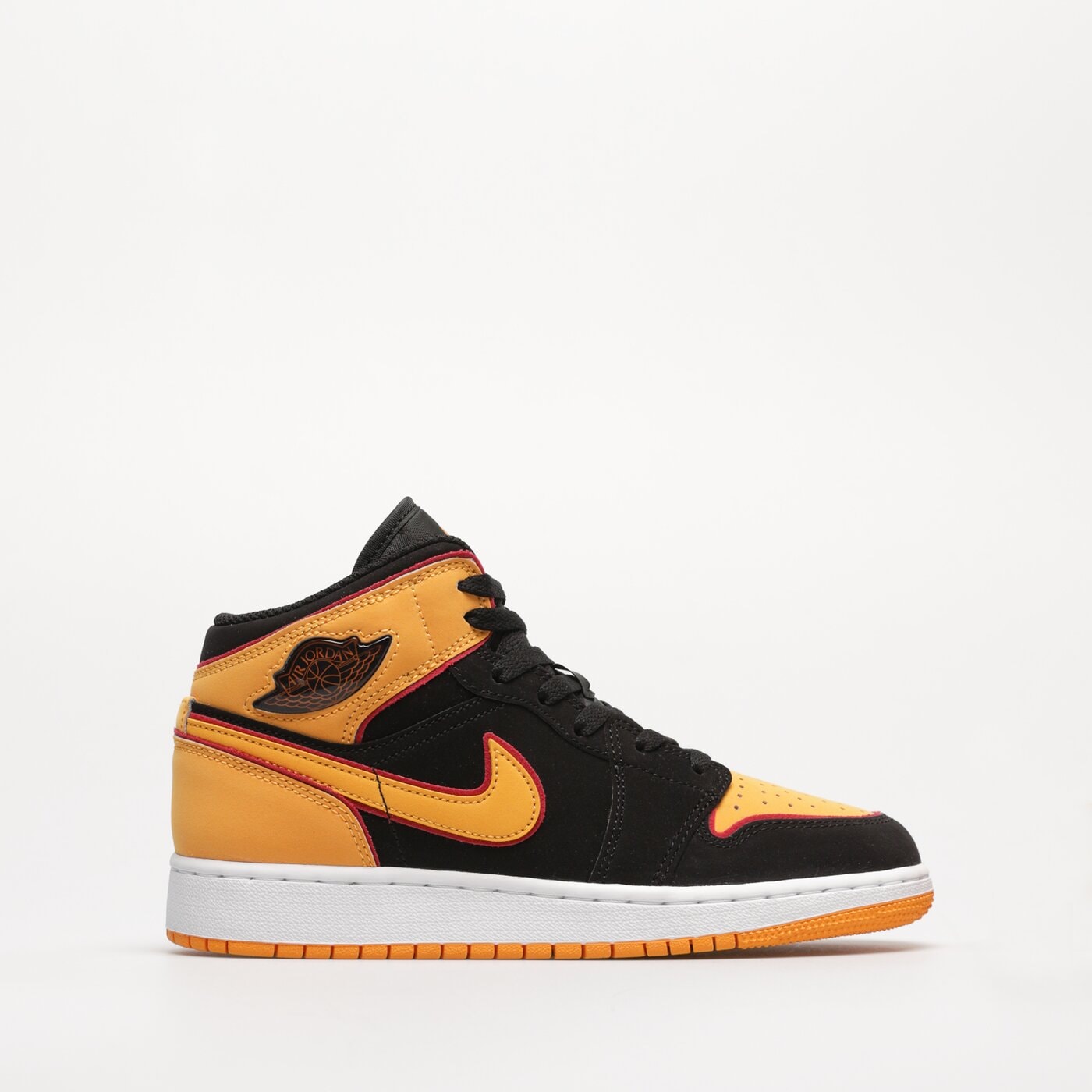 Детски маратонки AIR JORDAN 1 MID SE fj4924-008 цвят оранжев