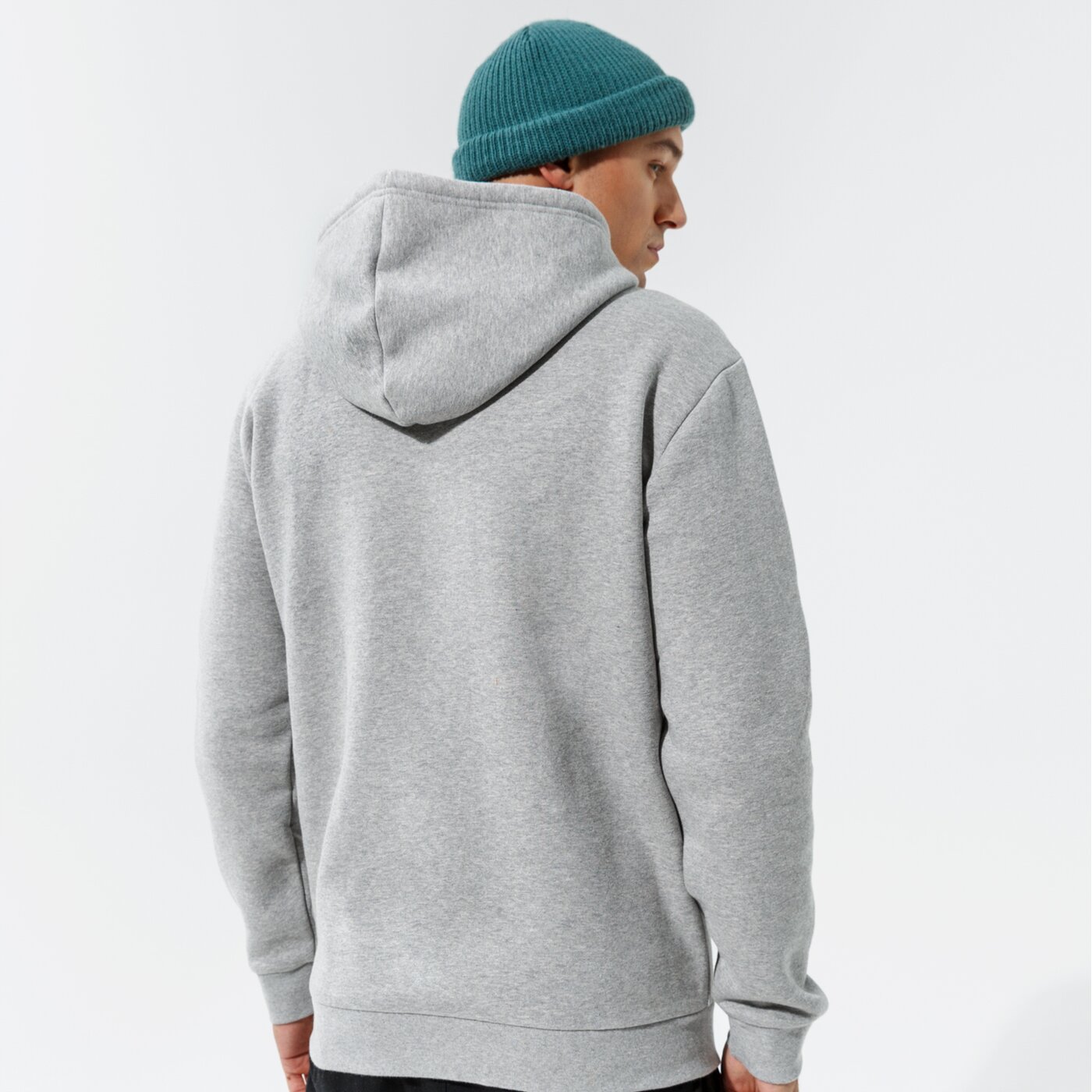Мъжки суичър ADIDAS TREFOIL ESSENTIAL HOODIE  h34654 цвят сив