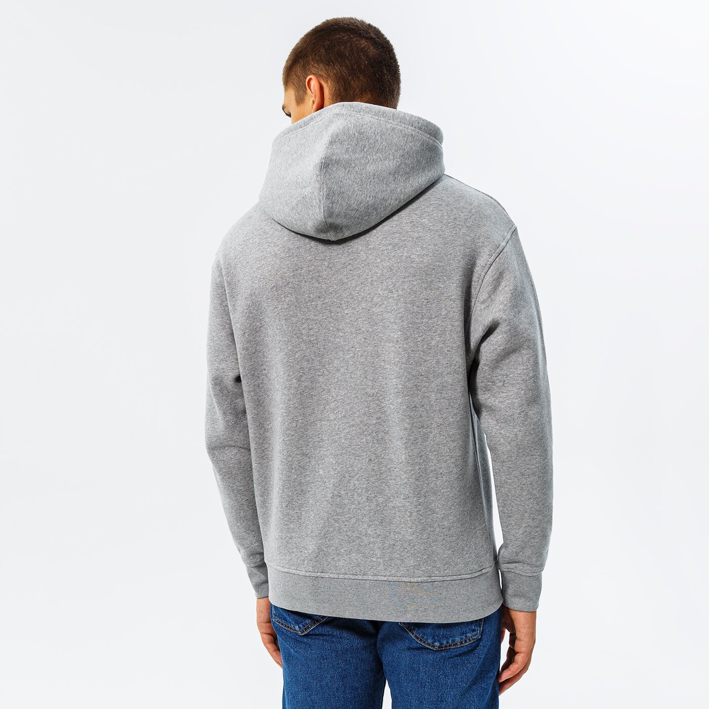 Мъжки суичър LEVI'S СУИТЧЪР С КАЧУЛКА RELAXED GRAPHIC PO 38479-0136 цвят сив