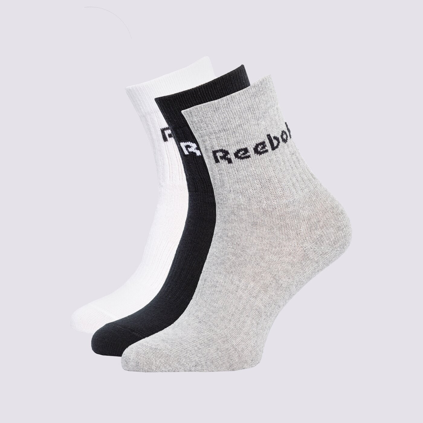 Дамски чорапи REEBOK ЧОРАПИ ACT CORE MID CREW SOCK 3P gc8669 цвят многоцветен