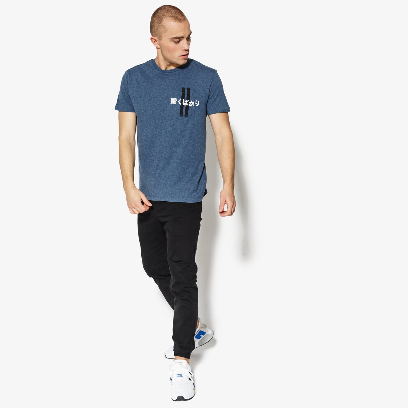 Мъжка тениска CONFRONT ТЕНИСКА SS SIGN cf18tsm73001 цвят тъмносин