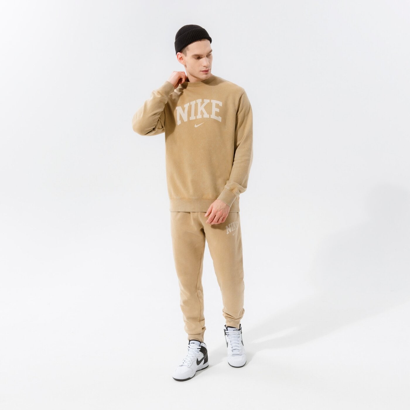 Мъжки панталони NIKE ПАНТАЛОНИ M NSW ARCH FLC JOGGER FT dc0723-297 цвят каки