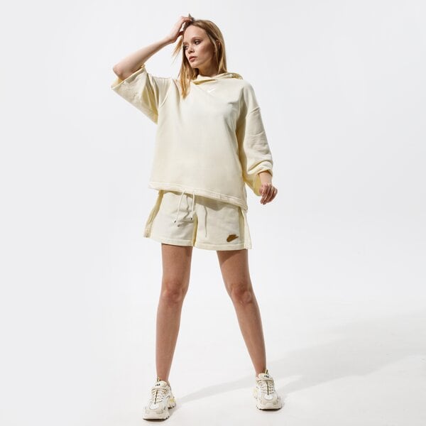 Дамски суичър NIKE СУИТЧЪР С КАЧУЛКА W NSW ICN CLSH SS HOODIE FT cz9332-113 цвят бежов