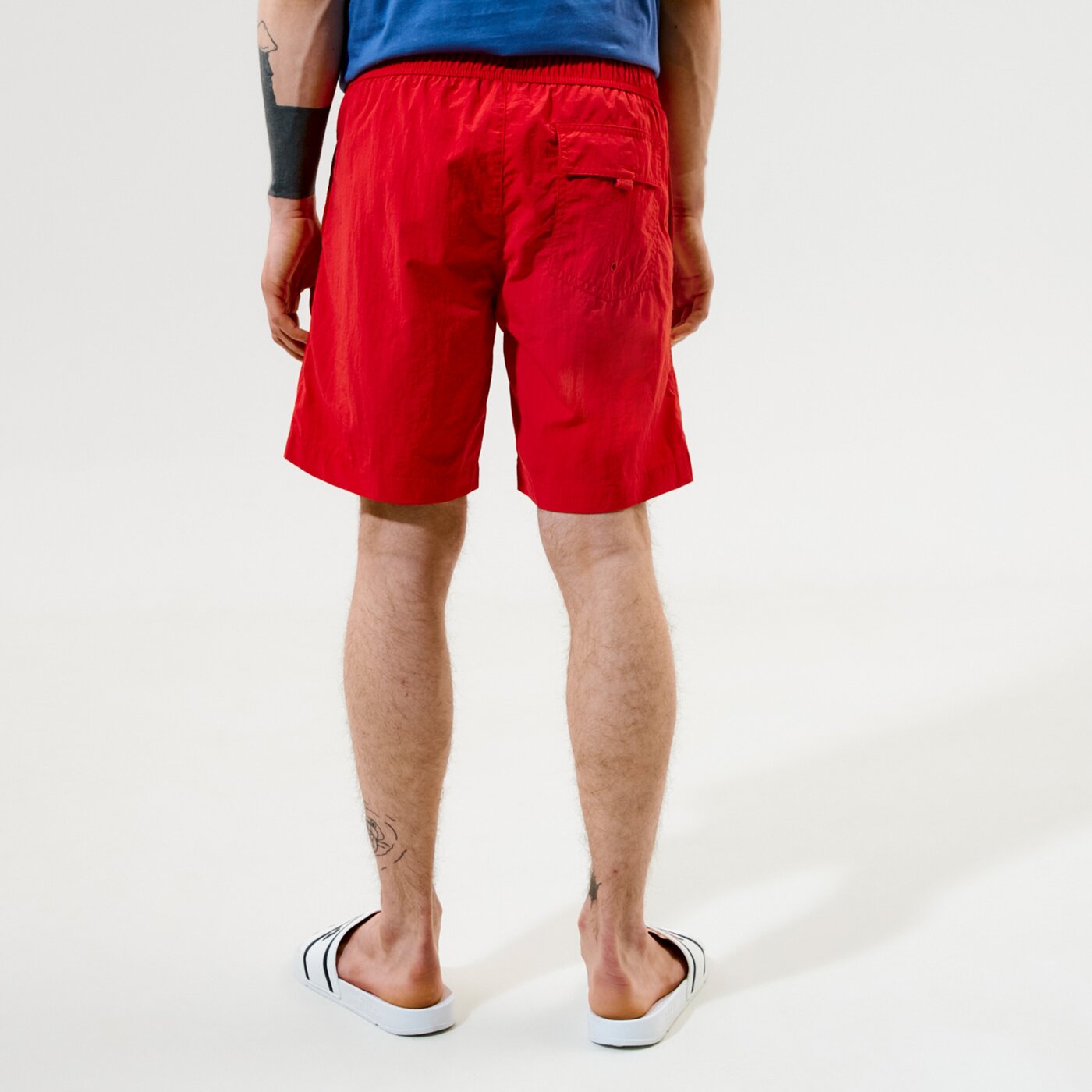 Мъжки къси панталони CHAMPION ШОРТИ BEACHSHORT 216068rs046 цвят червен