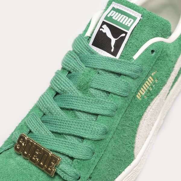Мъжки маратонки PUMA SUEDE FAT LACE 39316702 цвят зелен
