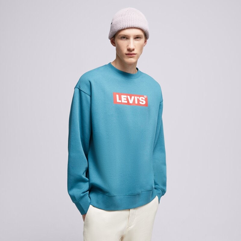 LEVI'S СУИТЧЪР RELAXD GRAPHIC CREW BLUES