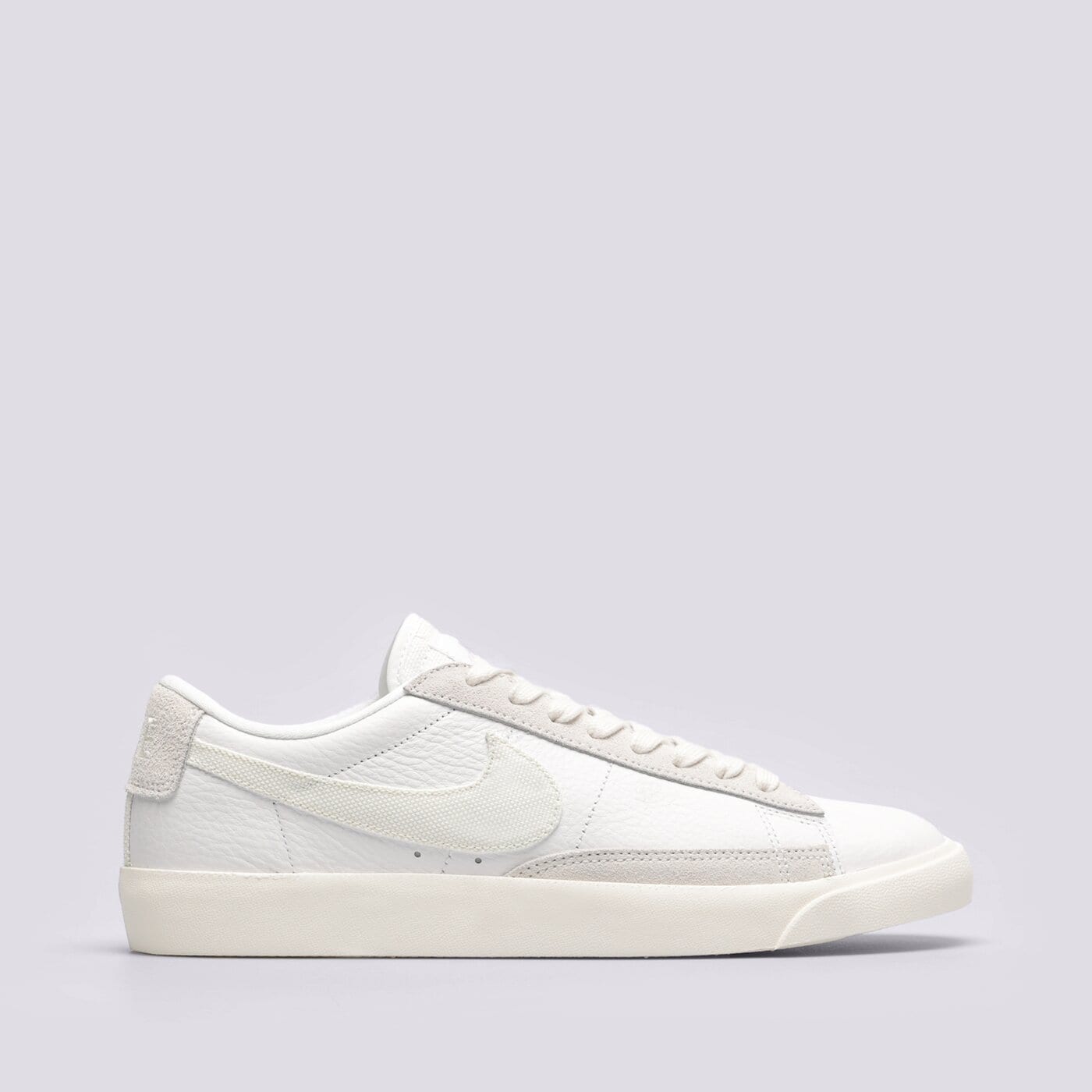 Мъжки маратонки NIKE BLAZER LOW LEATHER cw7585-100 цвят бял