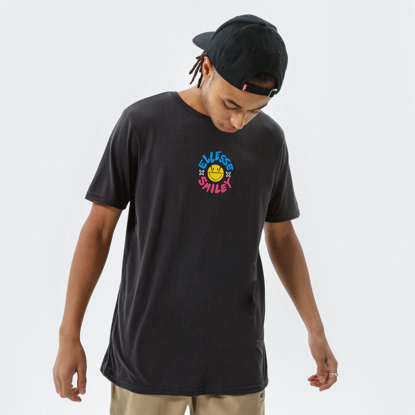 Мъжка тениска ELLESSE ТЕНИСКА CHEERO TEE DGREY SMILEY SU21 sml13067103 цвят сив