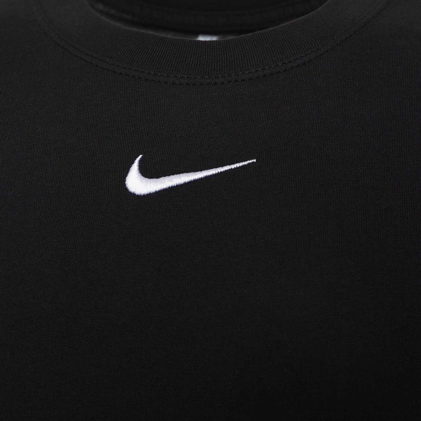 Детска тениска NIKE ТЕНИСКА SPORTSWEAR GIRL da6918-010 цвят черен