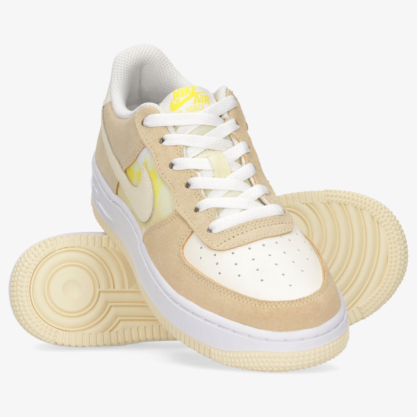 Детски маратонки NIKE AIR FORCE 1 LOW GS dm9476-700 цвят жълт