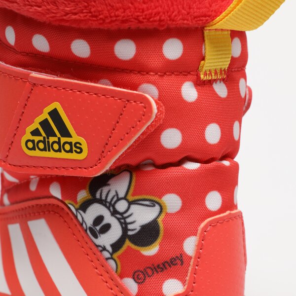 Детски зимни обувки ADIDAS WINTERPLAY MINNIE I ig7191 цвят червен