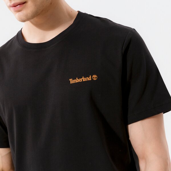Мъжка тениска TIMBERLAND ТЕНИСКА SMALL LOGO PRINT tb0a5pgz0011 цвят черен