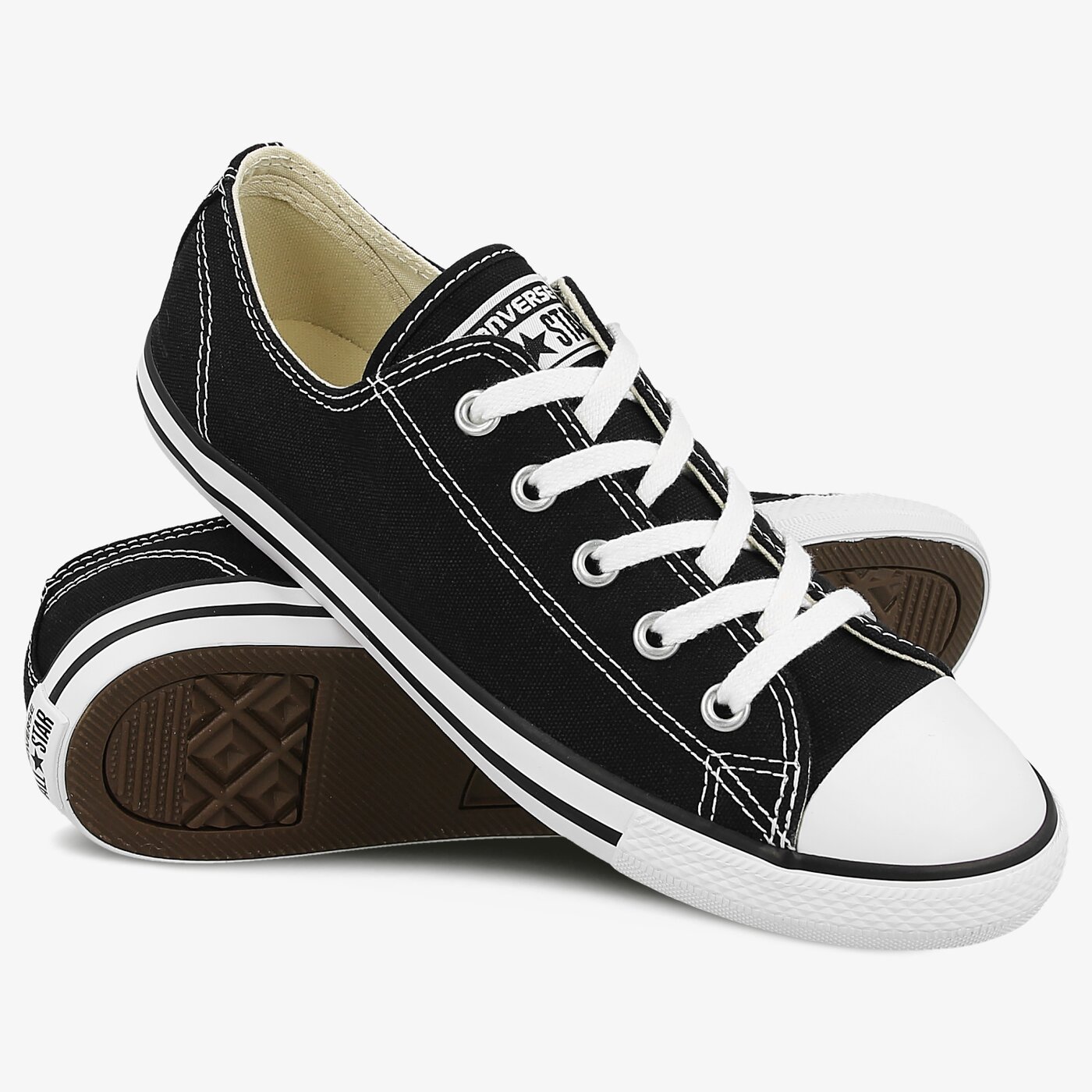 Дамски маратонки CONVERSE CHUCK TAYLOR ALL STAR DAINTY 530054c цвят черен