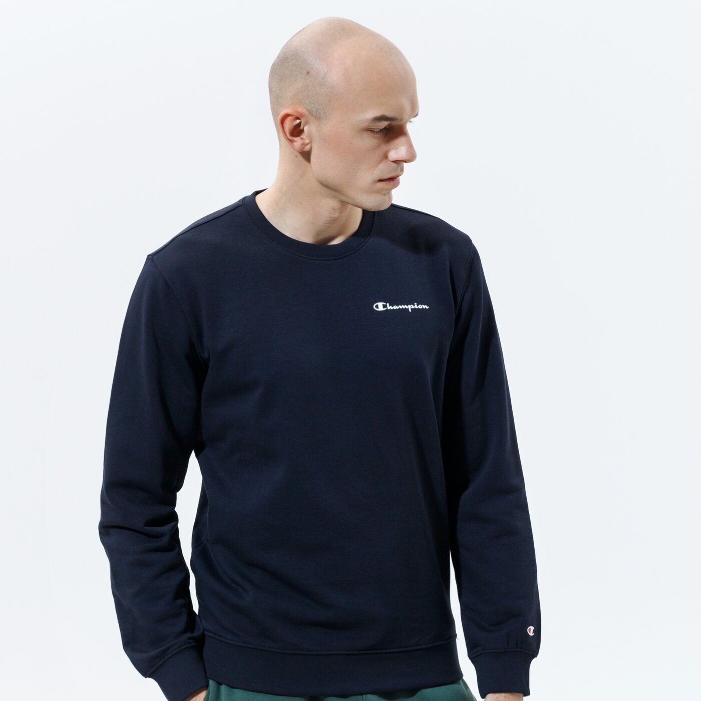 Мъжки суичър CHAMPION СУИТЧЪР CREWNECK SWEATSHIRT 214151kk001 цвят черен