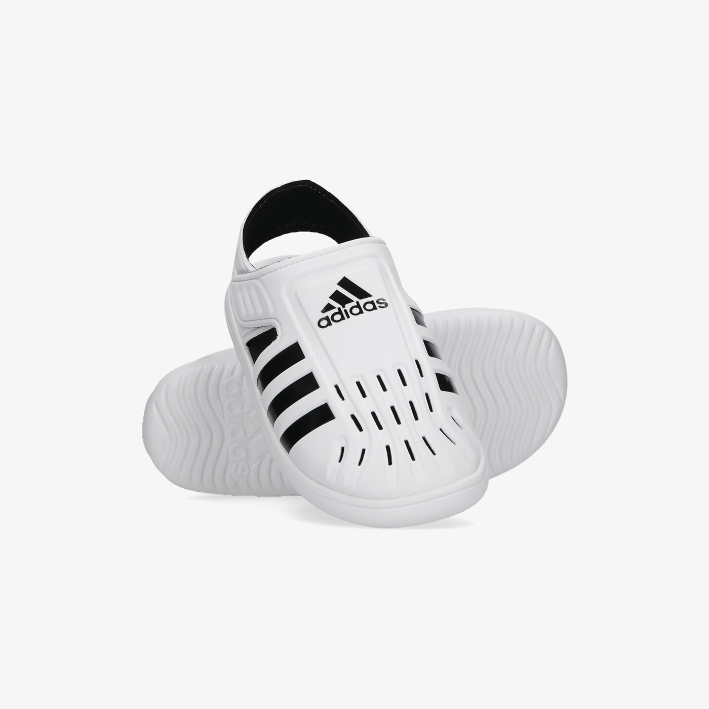 Детски чехли и сандали ADIDAS WATER SANDAL C gw0387 цвят бял