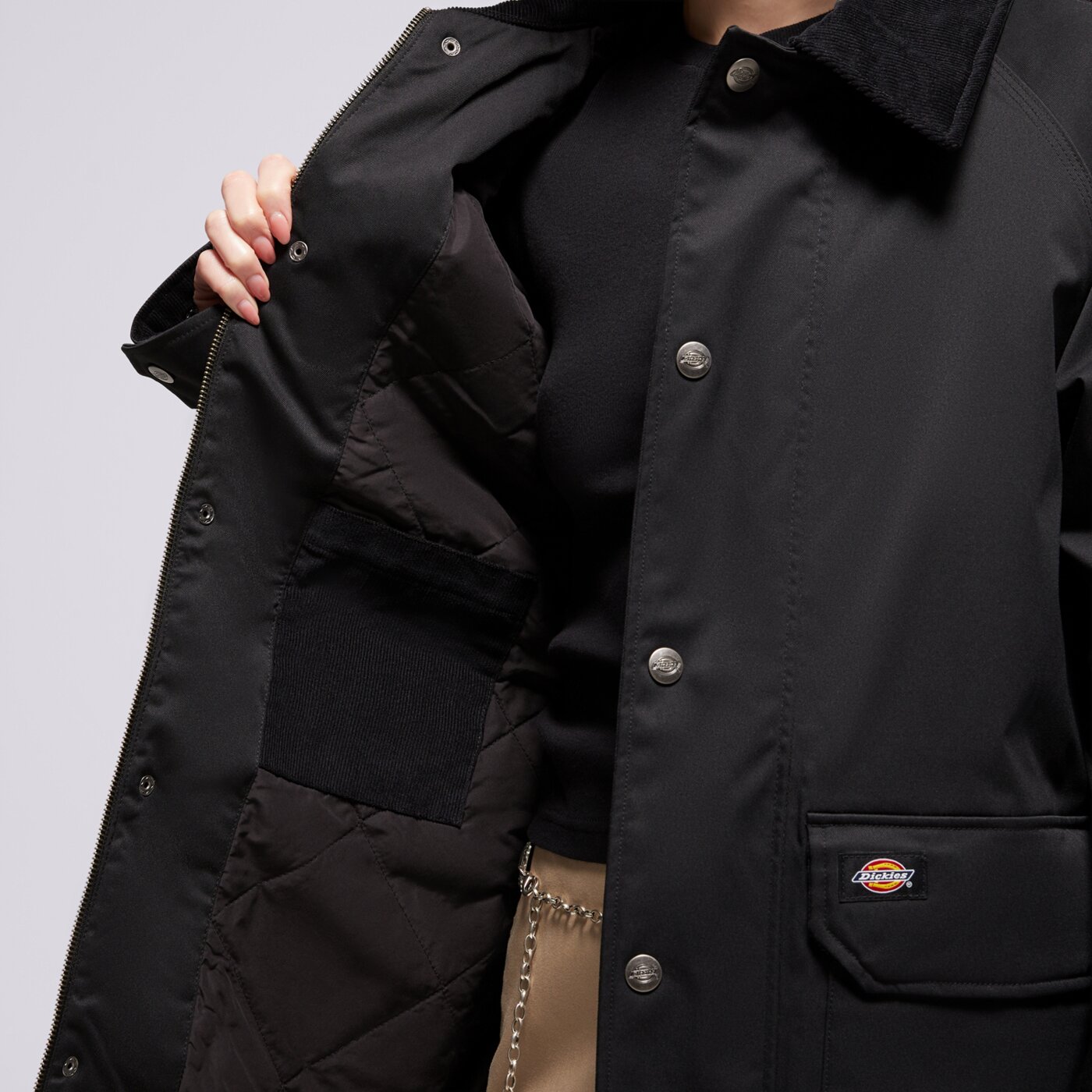 Дамско зимно яке DICKIES ЯКЕ MEDINA COAT W dk0a87okblk1 цвят черен