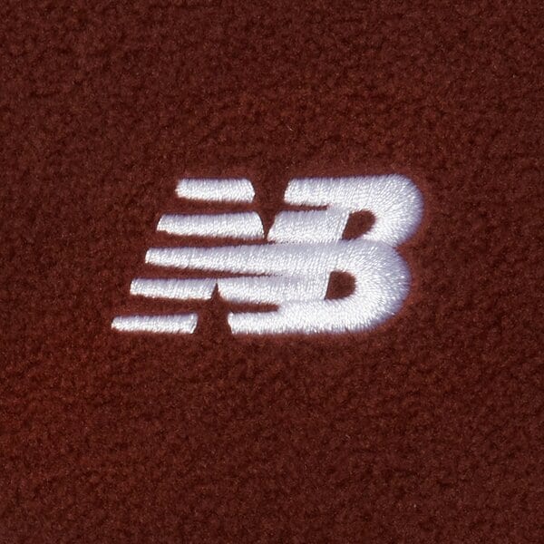 Мъжки суичър NEW BALANCE ПОЛАР FLEECE 1/2 ZIP mt43518rok цвят кафяв