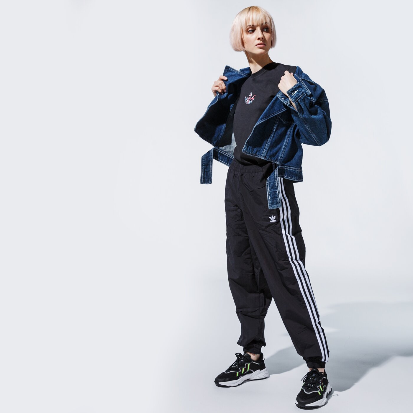 Дамска тениска ADIDAS ТЕНИСКА ТЕНИСКА gn3043 цвят черен