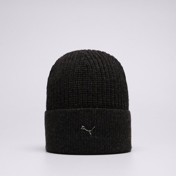 Дамска зимна шапка PUMA ШАПКА PUMA METAL CAT BEANIE 024874 01 цвят черен