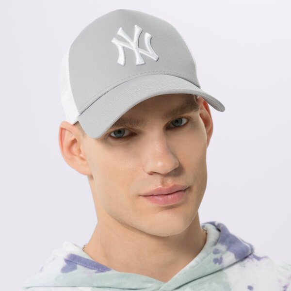 Мъжка шапка с козирка NEW ERA ШАПКА CLEAN TRUCKER NYY GREY NEW YORK YANKEES GRA 11588490 цвят сив