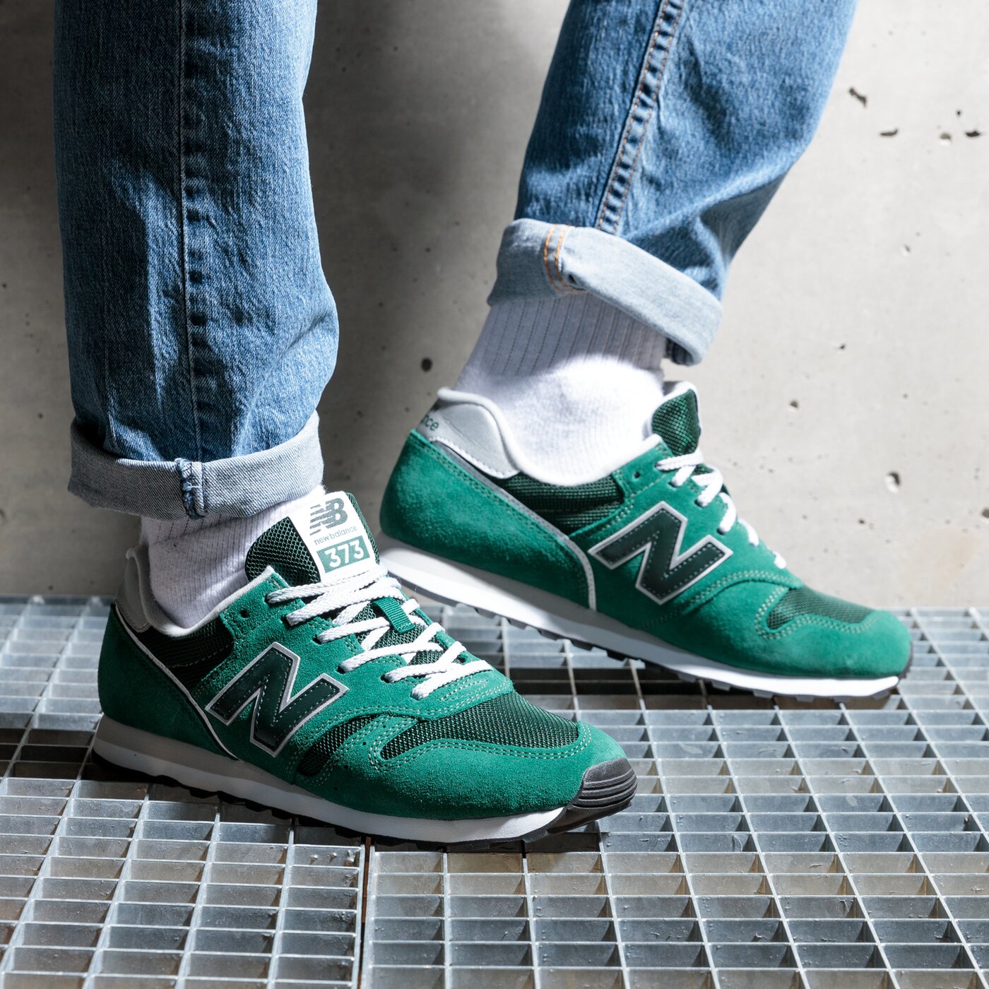 Мъжки маратонки NEW BALANCE 373  ml373el2 цвят зелен