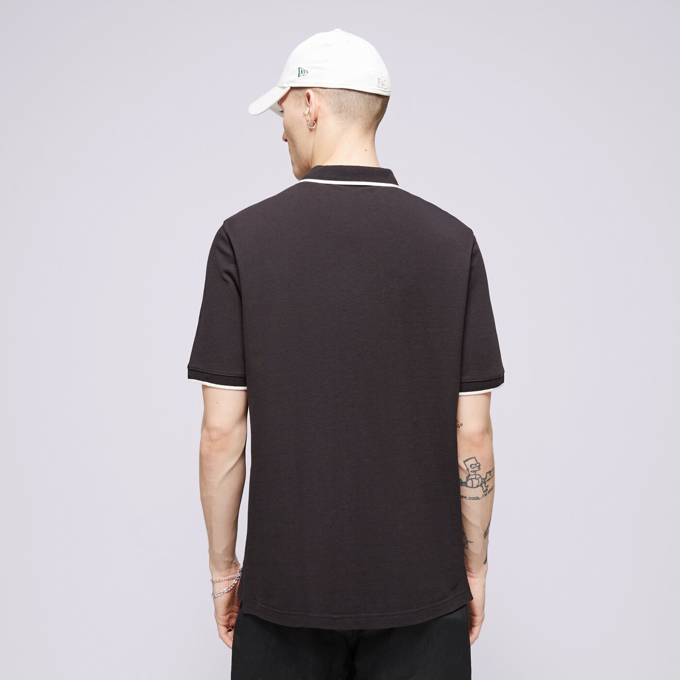 Мъжка тениска REEBOK ТЕНИСКА ТИП ПОЛО REEBOK IDENTITY   SMALL LOGO ТЕНИСКА 100073035 цвят черен