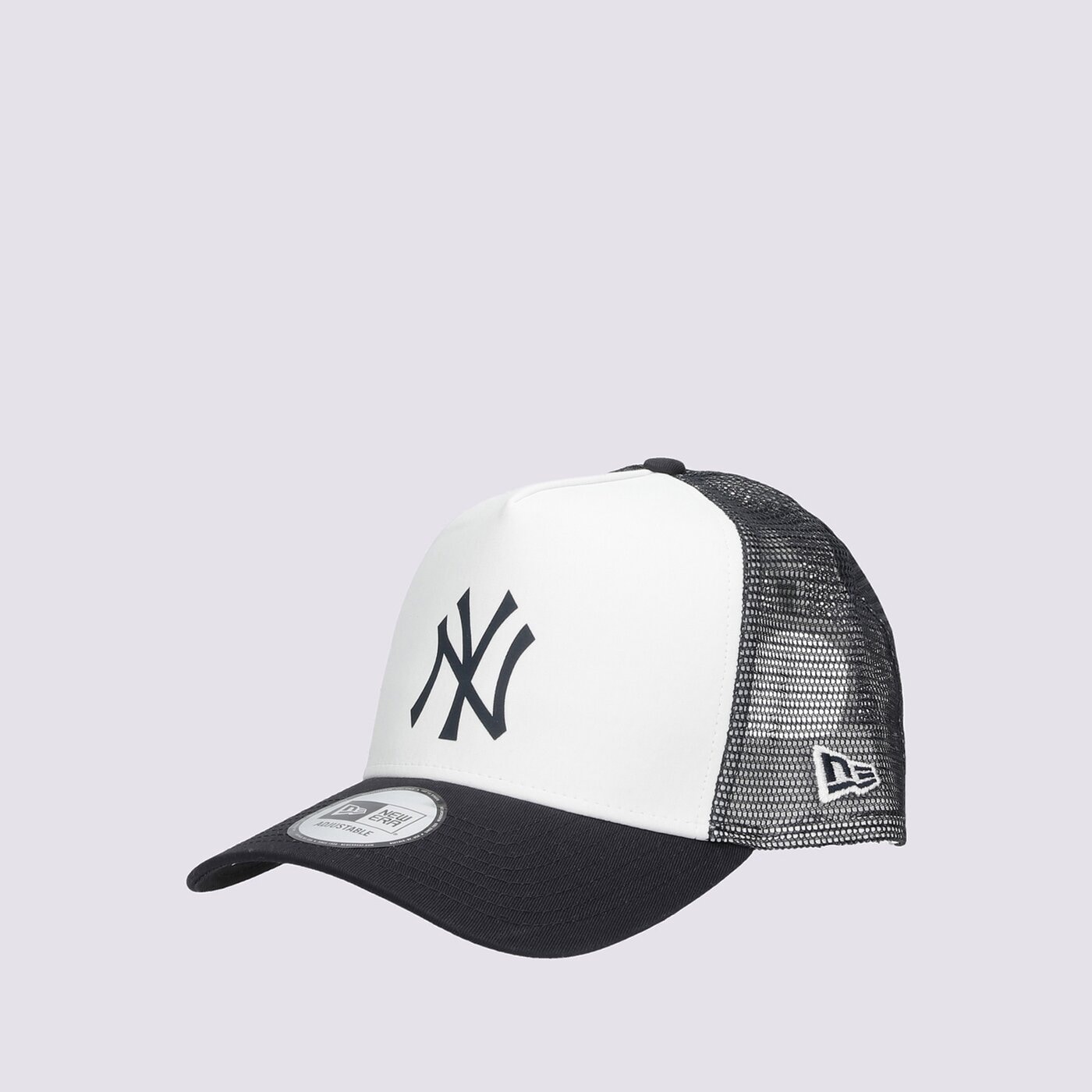 Мъжка шапка с козирка NEW ERA ШАПКА TEAM BLOCK TRUCKER NYY NEW YORK YANKEES 12380796 цвят бял