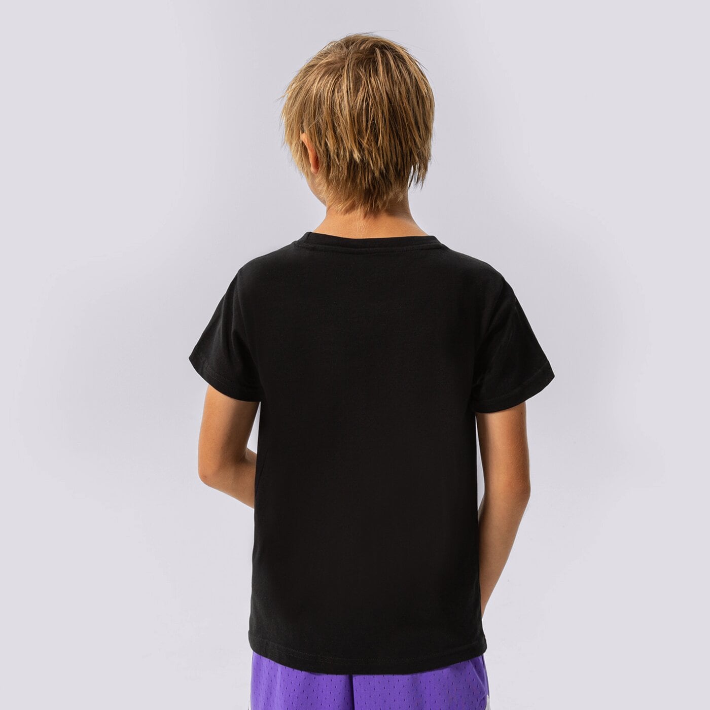 Детска тениска ADIDAS ТЕНИСКА TREFOIL TEE BOY dv2905 цвят черен